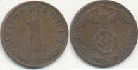 Deutsches Reich, Drittes Reich 1 Reichspfennig