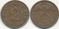 Deutsches Reich, Drittes Reich 2 Reichspfennig