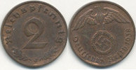 Deutsches Reich, Drittes Reich 2 Reichspfennig