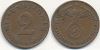 Deutsches Reich, Drittes Reich 2 Reichspfennig
