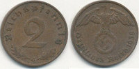 Deutsches Reich, Drittes Reich 2 Reichspfennig