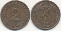 Deutsches Reich, Drittes Reich 2 Reichspfennig