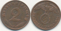 Deutsches Reich, Drittes Reich 2 Reichspfennig