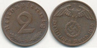 Deutsches Reich, Drittes Reich 2 Reichspfennig