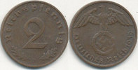 Deutsches Reich, Drittes Reich 2 Reichspfennig