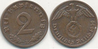 Deutsches Reich, Drittes Reich 2 Reichspfennig