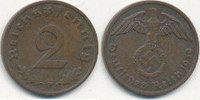 Deutsches Reich, Drittes Reich 2 Reichspfennig