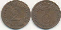 Deutsches Reich, Drittes Reich 2 Reichspfennig