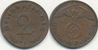 Deutsches Reich, Drittes Reich 2 Reichspfennig