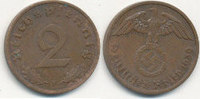 Deutsches Reich, Drittes Reich 2 Reichspfennig
