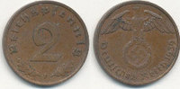 Deutsches Reich, Drittes Reich 2 Reichspfennig