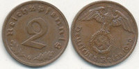 Deutsches Reich, Drittes Reich 2 Reichspfennig