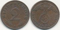 Deutsches Reich, Drittes Reich 2 Reichspfennig
