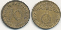 Deutsches Reich, Drittes Reich 10 Reichspfennig