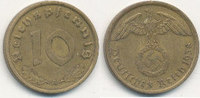 Deutsches Reich, Drittes Reich 10 Reichspfennig