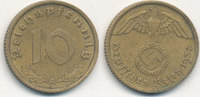 Deutsches Reich, Drittes Reich 10 Reichspfennig