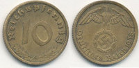 Deutsches Reich, Drittes Reich 10 Reichspfennig