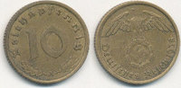 Deutsches Reich, Drittes Reich 10 Reichspfennig