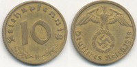 Deutsches Reich, Drittes Reich 10 Reichspfennig