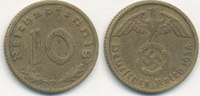 Deutsches Reich, Drittes Reich 10 Reichspfennig