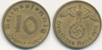 Deutsches Reich, Drittes Reich 10 Reichspfennig