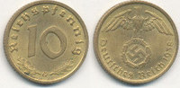 Deutsches Reich, Drittes Reich 10 Reichspfennig