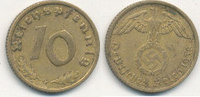 Deutsches Reich, Drittes Reich 10 Reichspfennig
