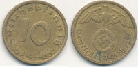 Deutsches Reich, Drittes Reich 10 Reichspfennig