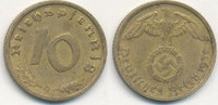 Deutsches Reich, Drittes Reich 10 Reichspfennig