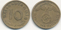 Deutsches Reich, Drittes Reich 10 Reichspfennig