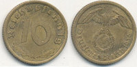 Deutsches Reich, Drittes Reich 10 Reichspfennig