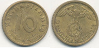 Deutsches Reich, Drittes Reich 10 Reichspfennig
