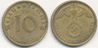 Deutsches Reich, Drittes Reich 10 Reichspfennig