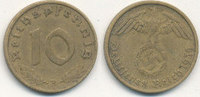 Deutsches Reich, Drittes Reich 10 Reichspfennig