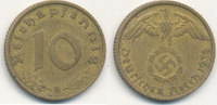 Deutsches Reich, Drittes Reich 10 Reichspfennig