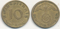 Deutsches Reich, Drittes Reich 10 Reichspfennig