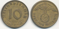 Deutsches Reich, Drittes Reich 10 Reichspfennig