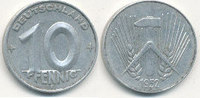 Deutschland,DDR, 10 Pfennig