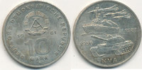 Deutschland,DDR, 10 Mark, J.1578 25 Jahre Nationale Volksarmee,