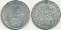 Deutschland,DDR, 10 Mark J.1557, 20 Jahre Warschauer Vertrag,