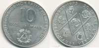 Deutschland,DDR, 10 Mark J.1557, 20 Jahre Warschauer Vertrag,