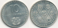 Deutschland,DDR, 10 Mark J.1557, 20 Jahre Warschauer Vertrag,