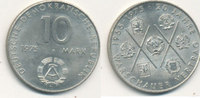Deutschland,DDR, 10 Mark J.1557, 20 Jahre Warschauer Vertrag,