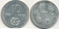 Deutschland,DDR, 10 Mark J.1557, 20 Jahre Warschauer Vertrag,