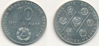 Deutschland,DDR, 10 Mark J.1557, 20 Jahre Warschauer Vertrag,