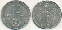 Deutschland,DDR, 10 Mark J.1557, 20 Jahre Warschauer Vertrag,