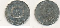 Deutschland,DDR, 20 Mark J.1537 Friedrich v.Schiller,