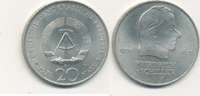 Deutschland,DDR, 20 Mark J.1537 Friedrich v.Schiller,