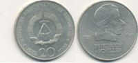 Deutschland,DDR, 20 Mark J.1537 Friedrich v.Schiller,
