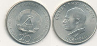 Deutschland,DDR, 20 Mark, J.1535 Ernst Thälmann,